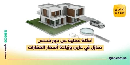 أمثلة عملية عن دور فحص منازل في عاين وزيادة أسعار العقارات