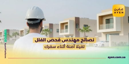 نصائح مهندس فحص الفلل لفيلا آمنة أثناء سفرك