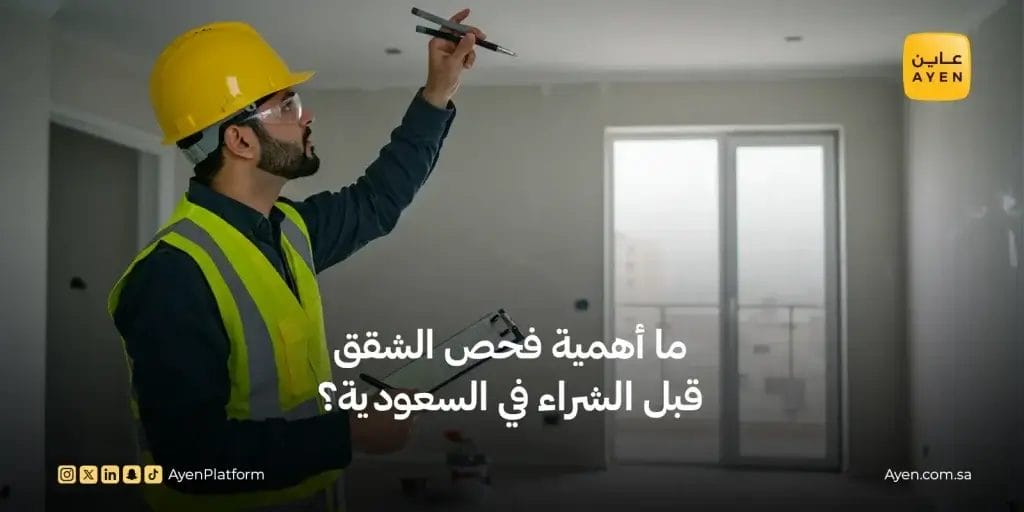 أهمية فحص شقق للبيع قبل الشراء في السعودية