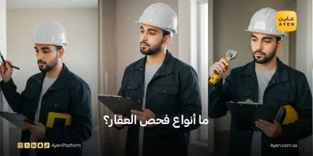 ما أنواع فحص العقار؟