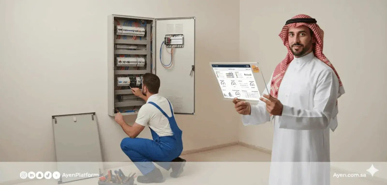 كشف كهرباء المنازل