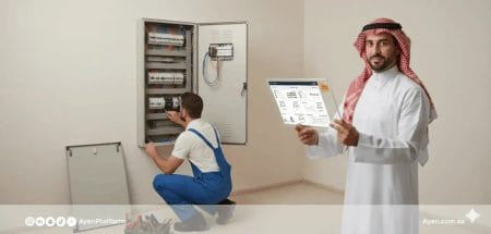 كشف كهرباء المنازل