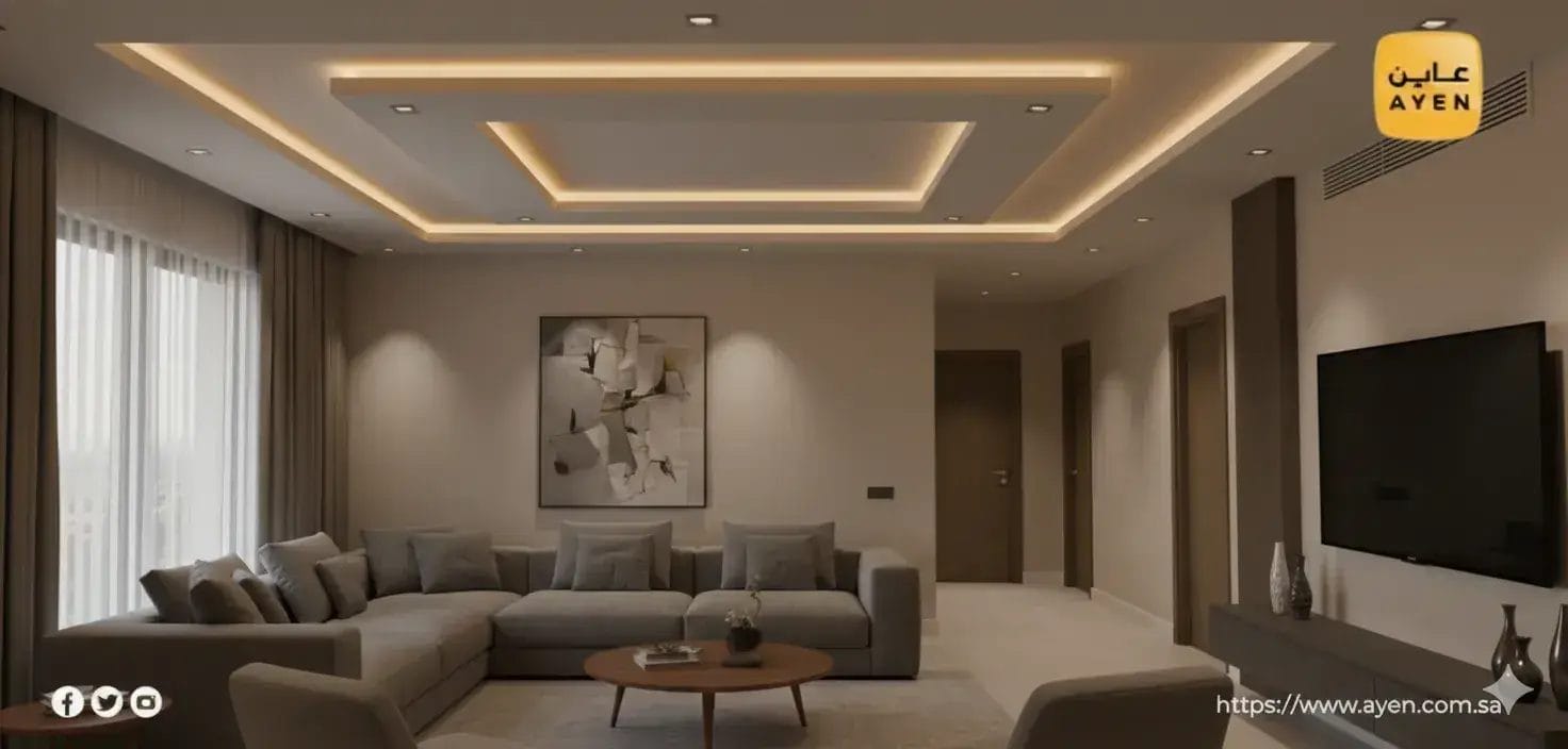 الإضاءة المخفية في الديكور